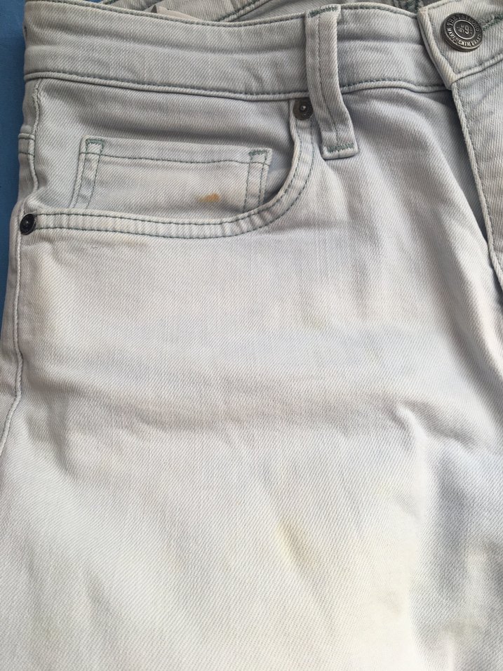 Erkek Bej Denim Pantolon Regular Fit - Görsel 4