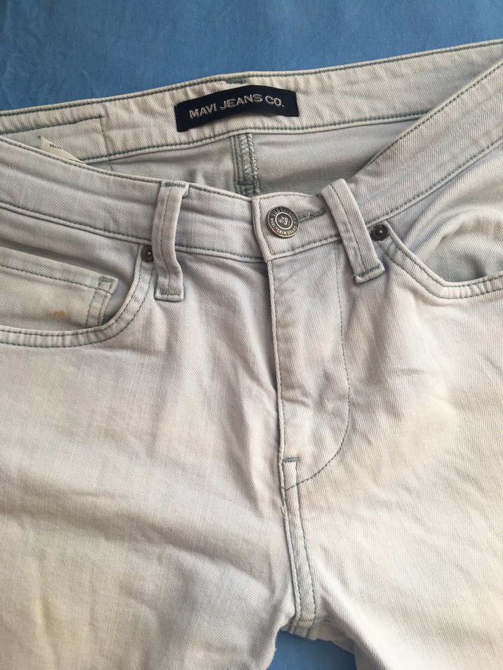 Erkek Bej Denim Pantolon Regular Fit - Görsel 3