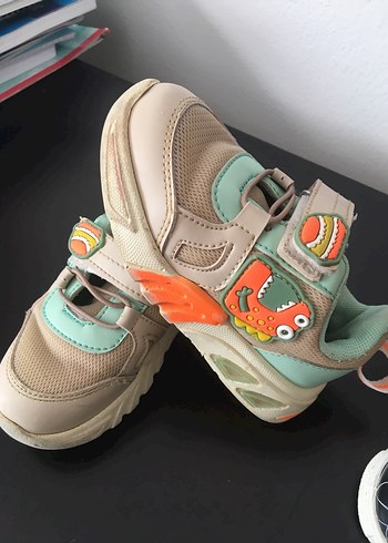 Erkek Çocuk Çok Renkli Sneaker Velcro - Görsel 6