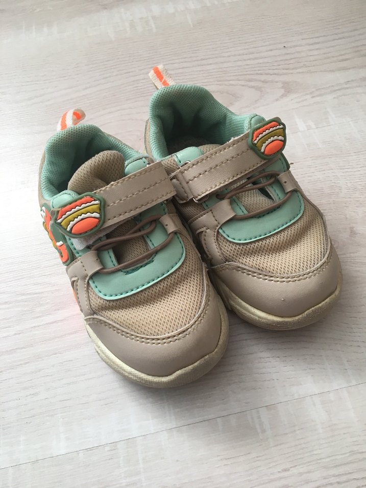 Erkek Çocuk Çok Renkli Sneaker Velcro - Görsel 5