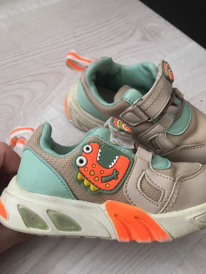 Erkek Çocuk Çok Renkli Sneaker Velcro - Görsel 3