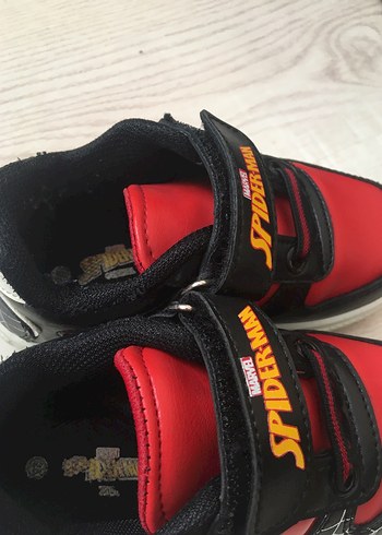 Erkek Çocuk Renkli Spiderman Desenli Spor Ayakkabı - Görsel 4