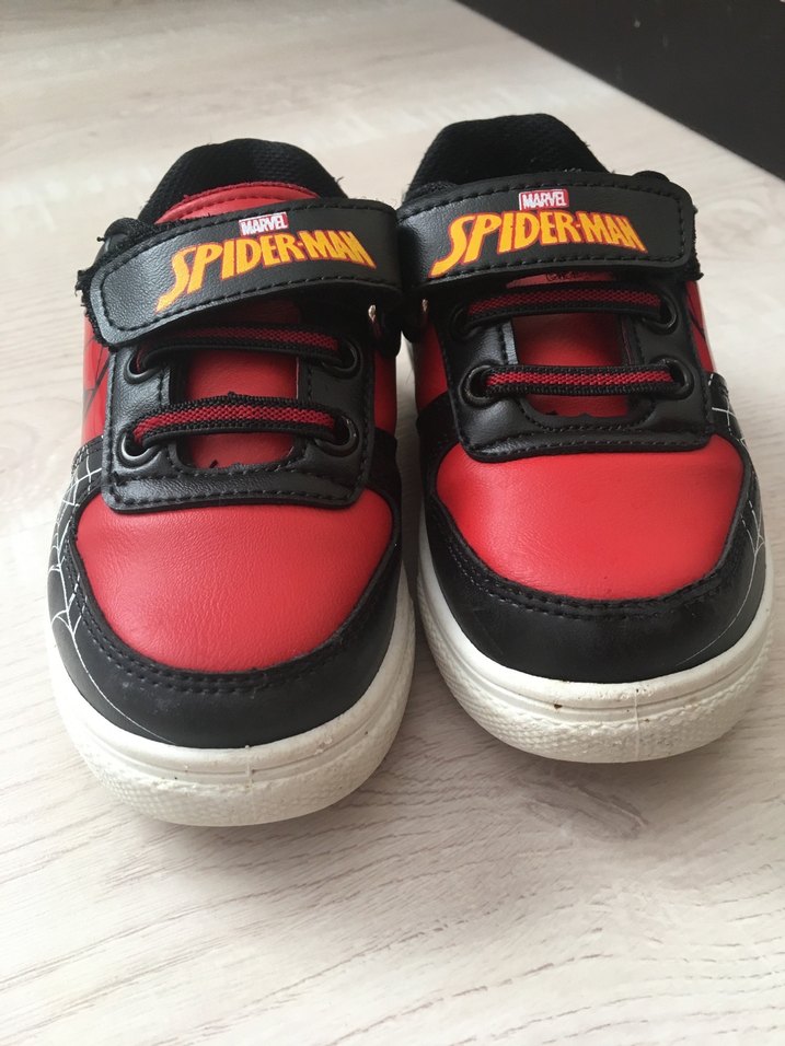 Erkek Çocuk Renkli Spiderman Desenli Spor Ayakkabı - Görsel 5