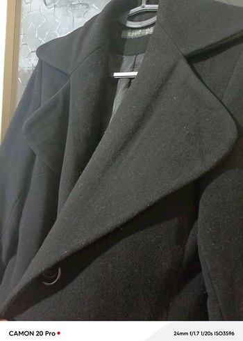 Siyah Uzun Kaban - Görsel 4