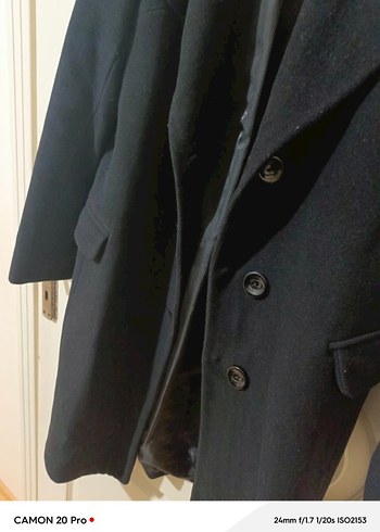 Siyah Uzun Kaban - Görsel 5