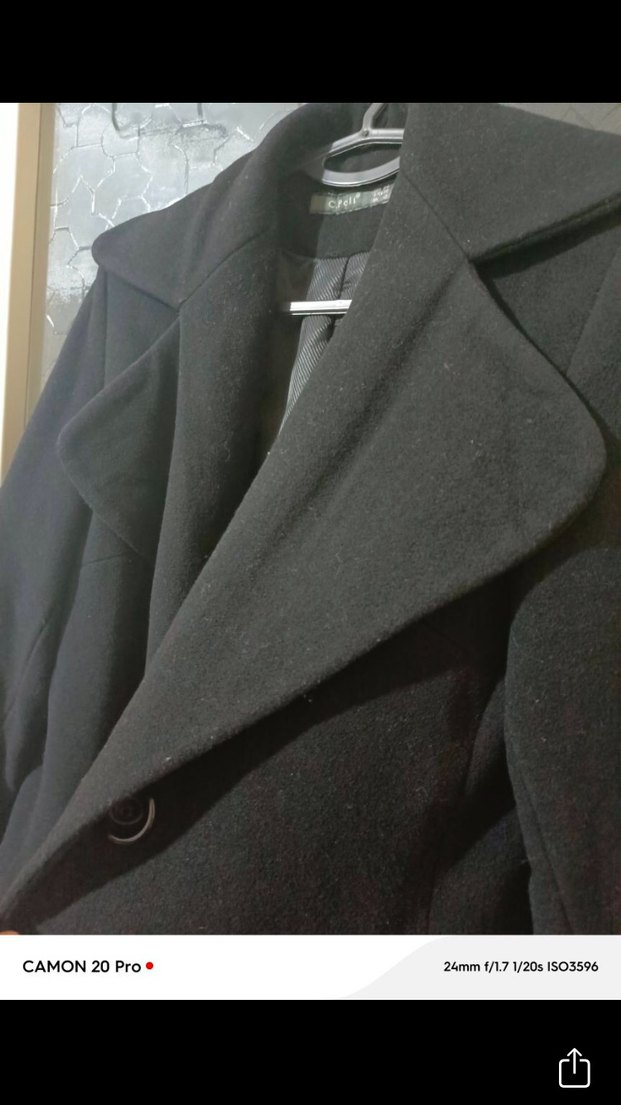 Siyah Uzun Kaban - Görsel 4