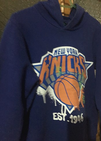 Mavi Erkek Çocuk Baskılı Sweatshirt - Görsel 3