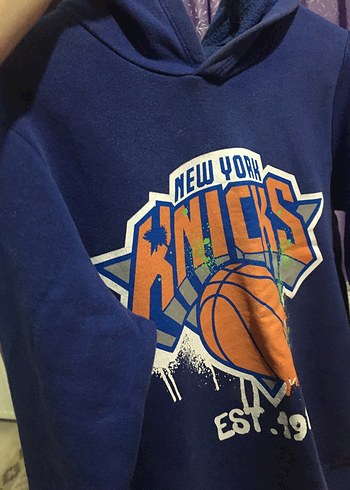 Mavi Erkek Çocuk Baskılı Sweatshirt - Görsel 7