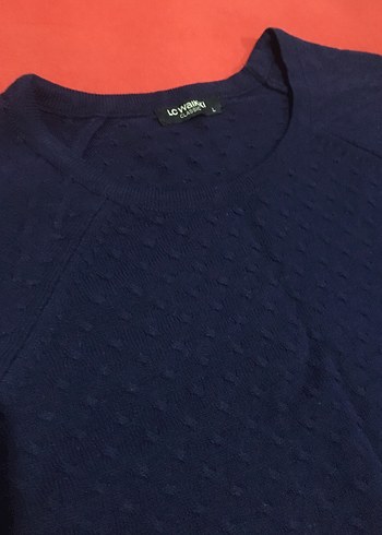 Lacivert kadın kazak LCW - Görsel 5