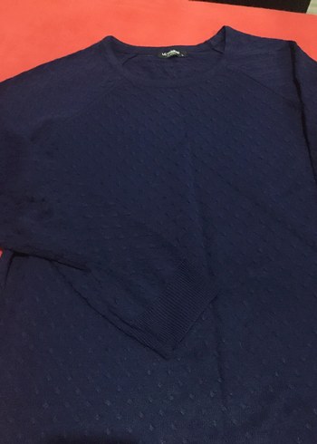 Lacivert kadın kazak LCW - Görsel 3