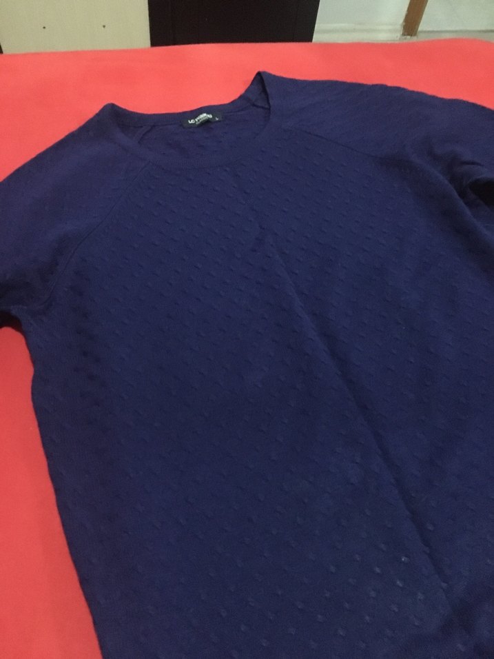 Lacivert kadın kazak LCW - Görsel 2