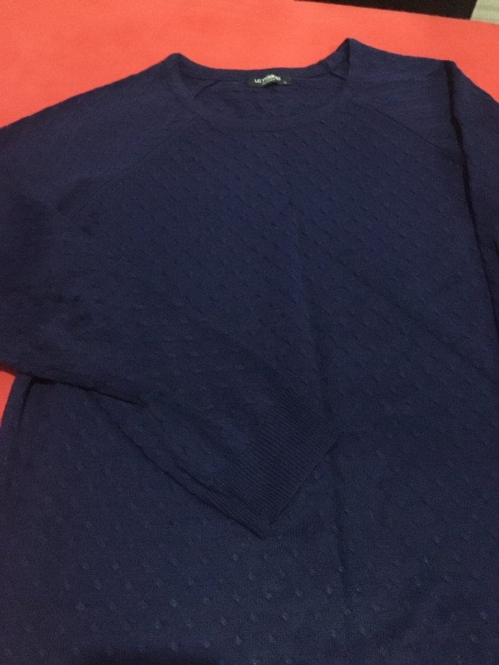 Lacivert kadın kazak LCW - Görsel 3