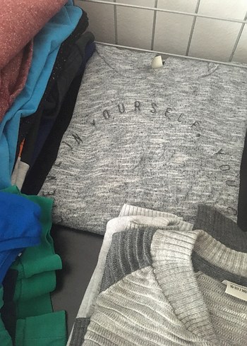 Erkek Çocuk Mavi Baskılı Uzun Kollu Tişört - Görsel 8