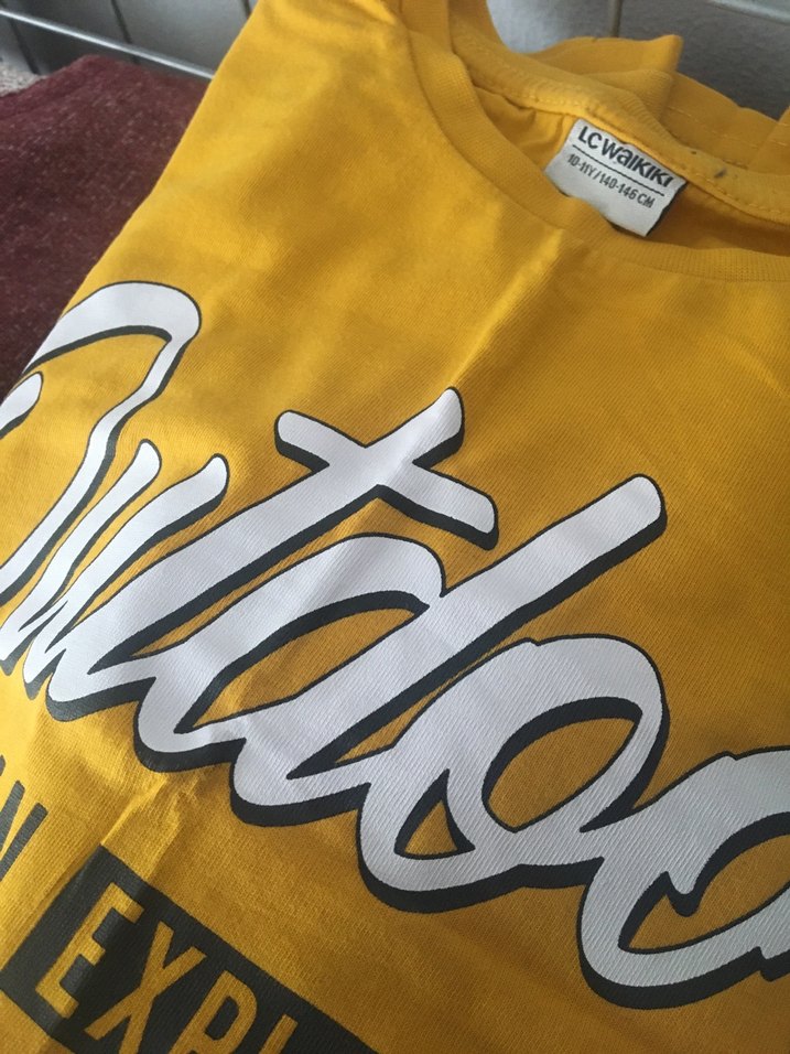 Erkek Çocuk Mavi Baskılı Uzun Kollu Tişört - Görsel 3