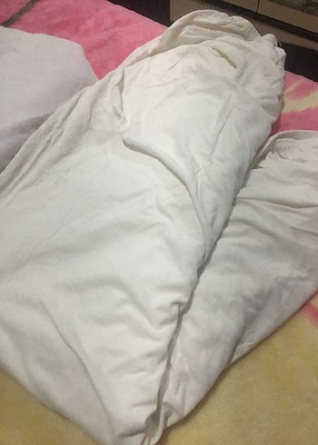 Bebek lastikli çarşaf ve alez - Görsel 3