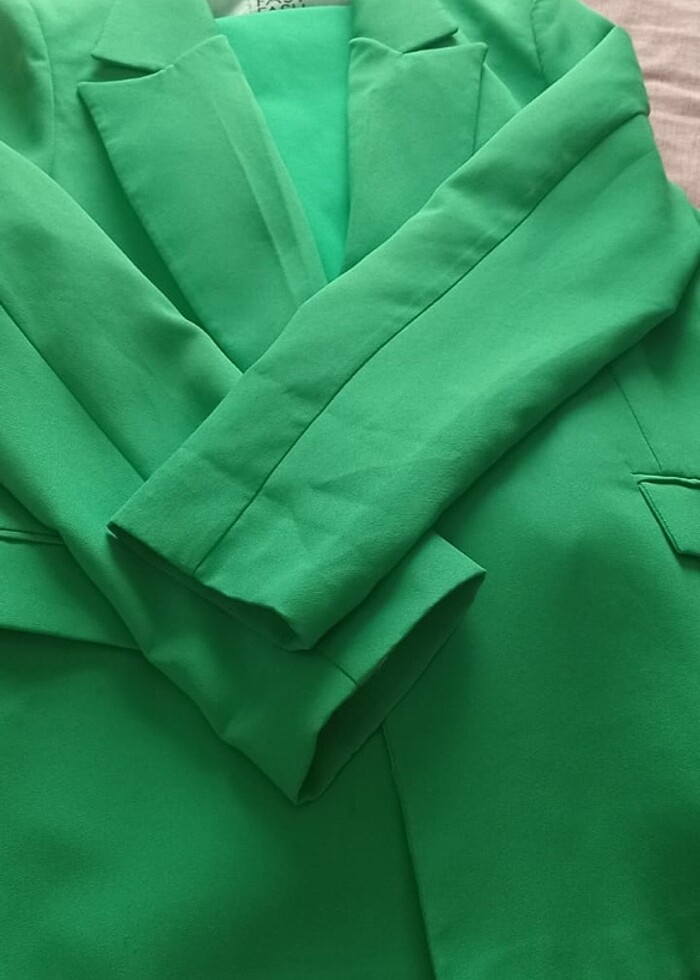 Astarlı blazer ceket - Görsel 2