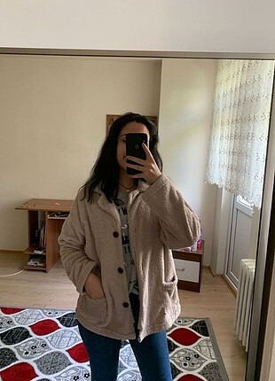 Peluş ceket 