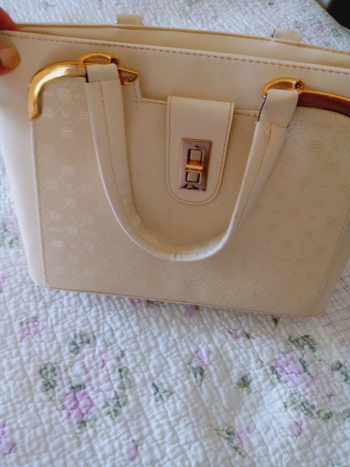 Bej Deri Kadın Çanta - Görsel 4