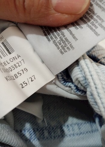 açık mavi pantolon hiçbir kusuru yok - Görsel 2