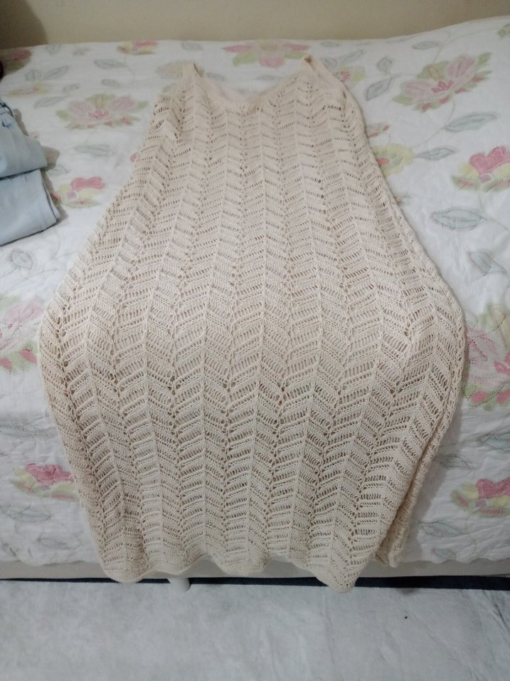 triko askılı elbise - Görsel 2