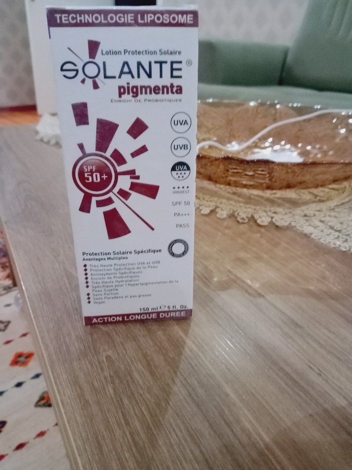 Diger Solante Pigmenta SPF 50+ Güneş Koruyucu Losyon - Görsel 5