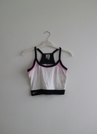 Nike crop top spor üst