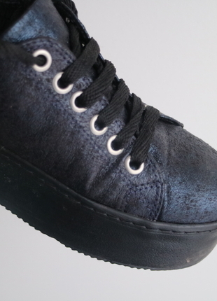 36 Beden siyah Renk Kalın topuklu converse tarzı ayakkabı 