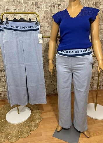 50 Beden Palazzo model Pantolon