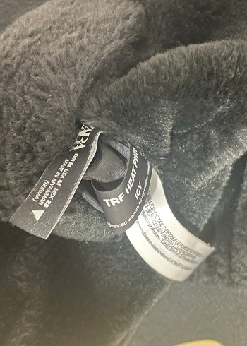 Siyah Kürklü Zara mont - Görsel 3