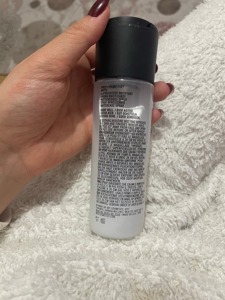 MAC sabitleyici sprey - Görsel 3