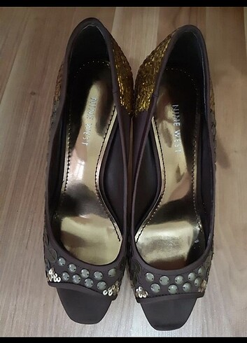 36,5 Beden Nine west marka topuklu ayakkabı