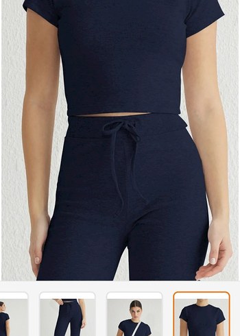 xl Beden lacivert Renk Lacivert Hamile Denim Rahat Kesim Pantolon takım
