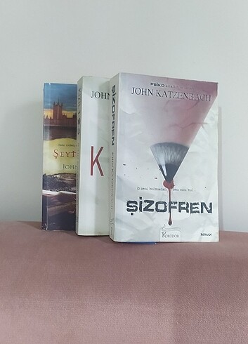 3 tane polisiye kitap