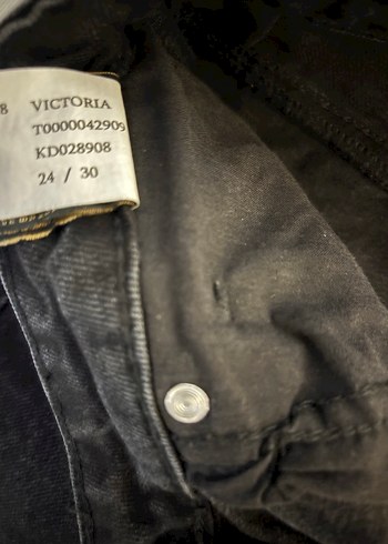 Kadın Siyah Midi Boy Regular Fit Jean - Görsel 3