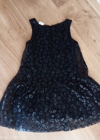 Zara Zara kids kız Çocuk Siyah Kolsuz Elbise