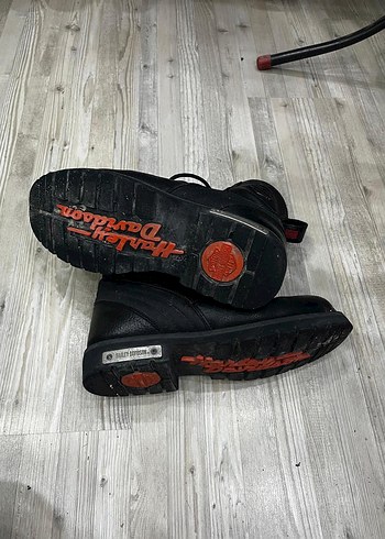Harley Davidson siyah erkek bot. - Görsel 5