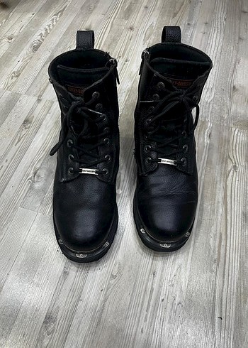 Harley Davidson siyah erkek bot. - Görsel 4