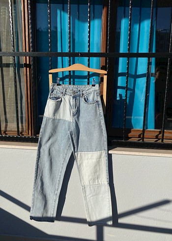 Kadın wide leg jean - Görsel 2