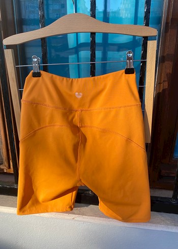 Koton Turuncu Biker Spor Tayt - Görsel 2
