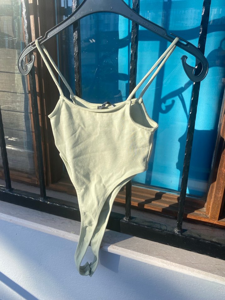 Dilvin Askılı Kadın Bodysuit - Görsel 2