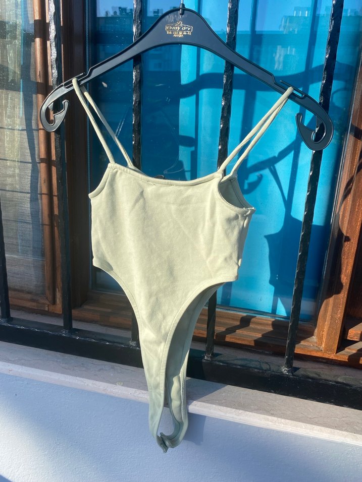 Dilvin Askılı Kadın Bodysuit - Görsel 3