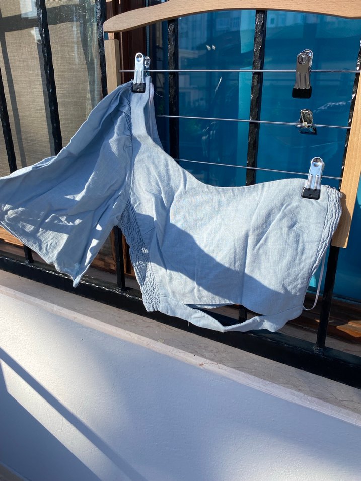 Zara Marka Tek Omuz Bluz - Görsel 2