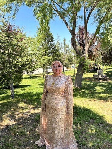 Abiye Pelerinli abiye