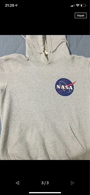 Nasa sweat