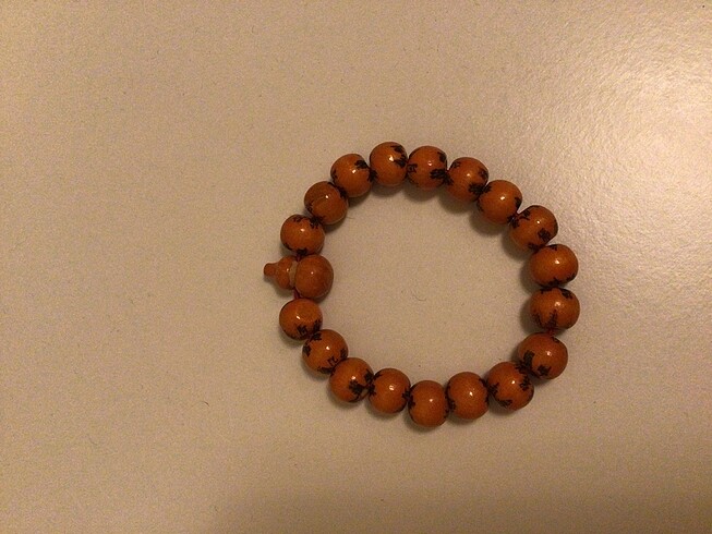 Turuncu buddha bilezik