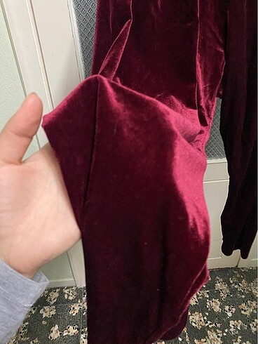 xl Beden bordo Renk Tesettür takım