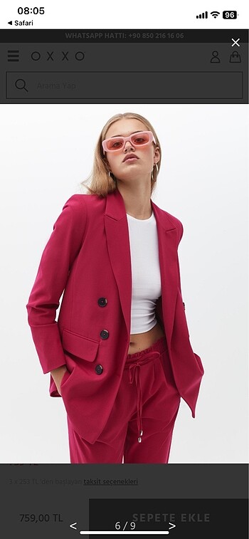 l Beden Oxxo Blazer Ceket