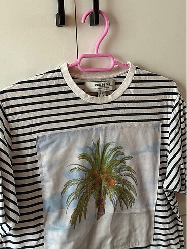 s Beden çeşitli Renk Pull and Bear Tshirt