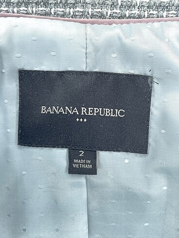 m Beden gri Renk Banana Republic Blazer %70 İndirimli.