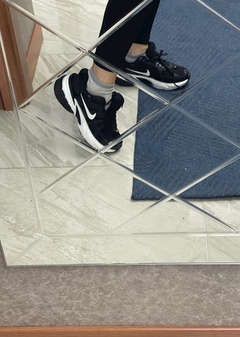 37 Beden siyah Renk Nike Siyah Spor Kadın Sneakers